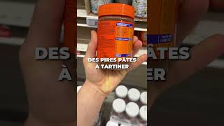 🚨 Les 3 pires pâtes à tartiner que tu peux trouver en supermarché  🚨 [upl. by Kendall]