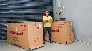 Its About Damn Time Unboxing Kawasaki H2 20222023 [upl. by Nortad]