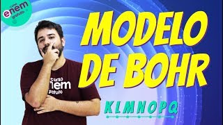 MODELO ATÔMICO DE BOHR  Resumo de Química para o Enem [upl. by Sidra233]