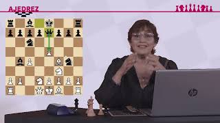 Aprende a jugar ajedrez con Claudia Amura Curso avanzado 58 [upl. by Novihs]