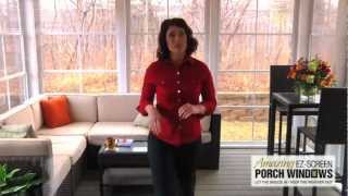 Amazing EZScreen Porch Windows  Introduction [upl. by Etteval]