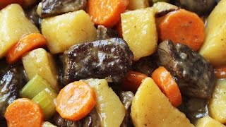 Homemade Beef Stew  Fork Tender Meat [upl. by Vickie428]