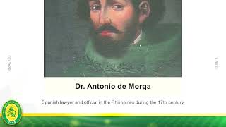 Sucesos De Las Islas Filipinas Knowing Dr Antonio De Morga Contribution to the Philippine History [upl. by Hinson149]