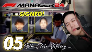 TWO NEW DRIVERS SIGNED F1 Manager 2024  Part 5  Chinese GP [upl. by Assitruc]