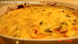 Scalloped Potatoes Casserole  Scalloped Potatoes with Cheese [upl. by Ostraw]