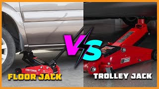 Floor jack vs Trolley jack [upl. by New]