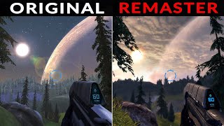 Halo Combat Evolved  Original vs Remaster Anniversary Edition [upl. by Sokin61]