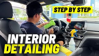 How To Clean and Detail Your Cars Interior Guide  Detailing Beyond Limits [upl. by Ahsiner]