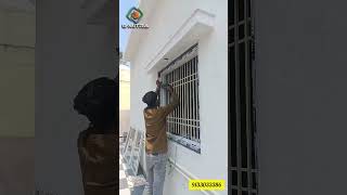 Upvc window installation process viral vedio shorts upvcwindows upvc skill bollywood pushpa [upl. by Avril]