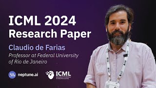 ICML Research Paper With Claudio Miceli de Farias [upl. by Ynez]