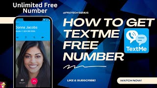 Get Text me Free Number in 2024  Textme Create Account Problem Fix [upl. by Arbma]