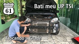 Bati meu UP TSI  Trocando a Grade TorqueBros [upl. by Scherle]