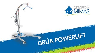 Como usar una Grúa para enfermos powerlift 175 [upl. by Dronski]