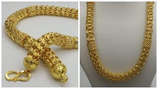 Gold Chain Design  Chain [upl. by Eilraep942]