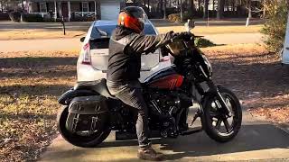 Harley Davidson Street Bob 114 M8 SampS 475 Cam VampH Hi Output Exhaust Sound [upl. by Nivan106]