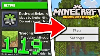 How To Get Clients For MCPE 119  Minecraft Bedrock Edition [upl. by Annaeed650]