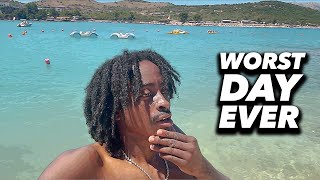 WORST DAY OF MY LIFE Until Albania Ksamil Solo Travel Vlog [upl. by Yelra]