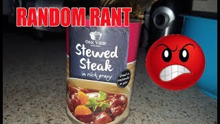 RANT Oak view stewing steak 😡 [upl. by Ayvid294]