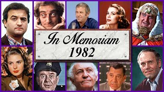 In Memoriam 1982 Famous Faces We Lost in 1982 [upl. by Aiht]