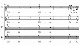 Alto Mozart Kyrie K337 Score [upl. by Acireed]