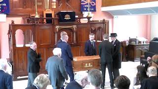 First Presbyterian Church Cookstown 21 May 2024 Funeral Service  Harold Leonard [upl. by Pris]