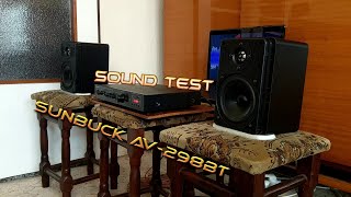 Sunbuck AV298BT  Sound test  Use Headphones [upl. by Xuagram]