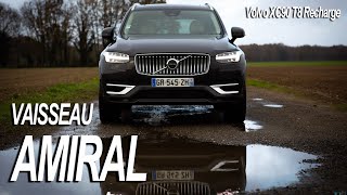 Le XC90 fleuron de la marque Suédoise passe à lhybride rechargeable [upl. by Neemsaj]