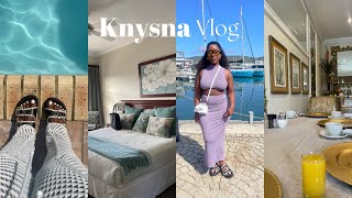 KNYSNA VLOG  spend a few days with me in Knysna  family trip  lunch date [upl. by Lemmueu]