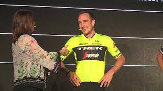 TrekSegafredo Team Kit Launch 2019  with Lizzie Deignan and John Degenkolb [upl. by Eelak655]