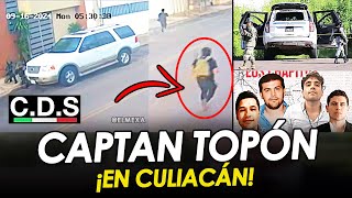 ¡¡FILTRAN VIDEO CAPTAN a PISTOLEROS de quotLA CHAPIZAquot HUYENDO de TOPÓN contra MILITARES en CULIACÁN [upl. by Singband]