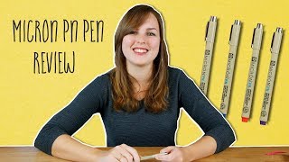 Sakura Pigma Micron PN pen  Gelly Roll Pen review  Nederlands Bullet Journaling  CreaChick [upl. by Adnala109]