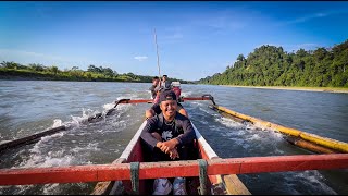 3 Hari berburu ikan besar disungai besar lariang terpanjang disulawesi amp ada banyak durian KOOKIKO [upl. by Ashil]