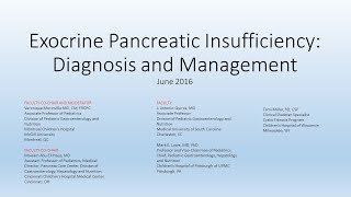 Exocrine Pancreatic Insufficiency Diagnosis and Management [upl. by Shandee]