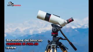 Binocolo Oberwerk 70 XL ED with english subtitles [upl. by Litnahc]