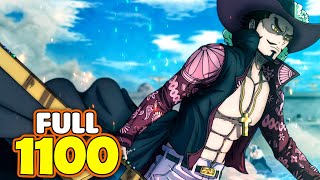 Full One Piece Chap 1100  BẢN ĐẦY ĐỦ CHI TIẾT Mihawk PHẢN ỨNG LẠ [upl. by Yakcm]