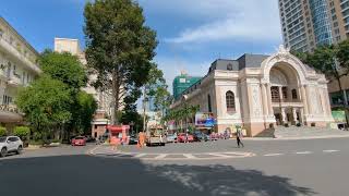 The Caravelle Saigon Hotel and the Hotel Continental Saigon in District 1 Ho Chi Minh City Vietnam [upl. by Hermie]