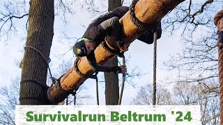 Survivalrun Beltrum 2024  Thom van Cappellen 1ste plek [upl. by Anewor]