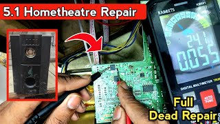 51 Hometheatre Repair  Hometheatre में dishplay नहीं आरही है कैसे ठीक करें [upl. by Pavior]