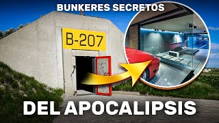 ¿QUÉ ESCONDEN LOS MULTIMILLONARIOS BAJO TIERRA Bunkeres secretos del apocalipsis [upl. by Luzader]