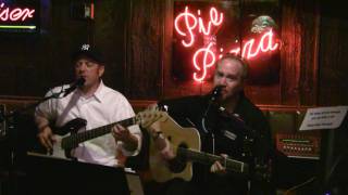 The Sound of Silence acoustic Simon amp Garfunkel cover  Mike Massé and Jeff Hall [upl. by Marne]