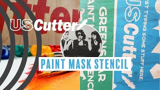 How to Create Paint Mask Stencil for Wood [upl. by Imuya]