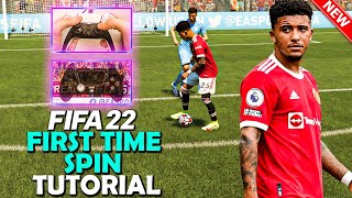 FIFA 22 FIRST TIME SPIN Tutorial  How to FIRST TIME SPIN in FIFA 22  NEW FIFA 22 SKILL MOVE [upl. by Davey335]