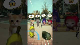 Banana Cat Rap Battle Part 2 bananacat catvideos happycat catmemes [upl. by Anatole]