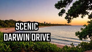 Explore Australias Top Attractions  Scenic 4K Darwin City Drive from Nightcliff Beach to Marrara [upl. by Bernard]