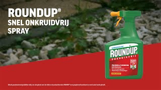 ROUNDUP®  How To SnelOnkruidvrij [upl. by Htebharas]