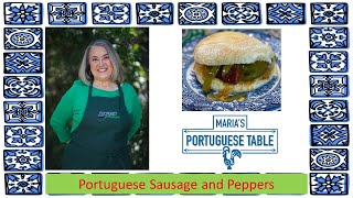 Portuguese Sausage Peppers and Onions  Azorean Green Bean [upl. by Anotal]