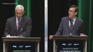 Second Washington Gubernatorial debate focuses on business housing issues [upl. by Lister355]