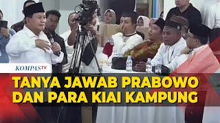 FULL Saat Prabowo Jawab Macam Pertanyaan di Diskusi Bersama Perwakilan Kiai Kampung seIndonesia [upl. by Talie]