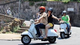 City Highlights Vespa Tour in Rome Italy [upl. by Daveda]