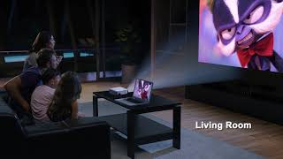 Home Theater LC350 Projector [upl. by Ogdan]